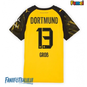 Borussia Dortmund Pascal Gross #13 Tricou Fotbal Replică 2025-26 Femei Acasa